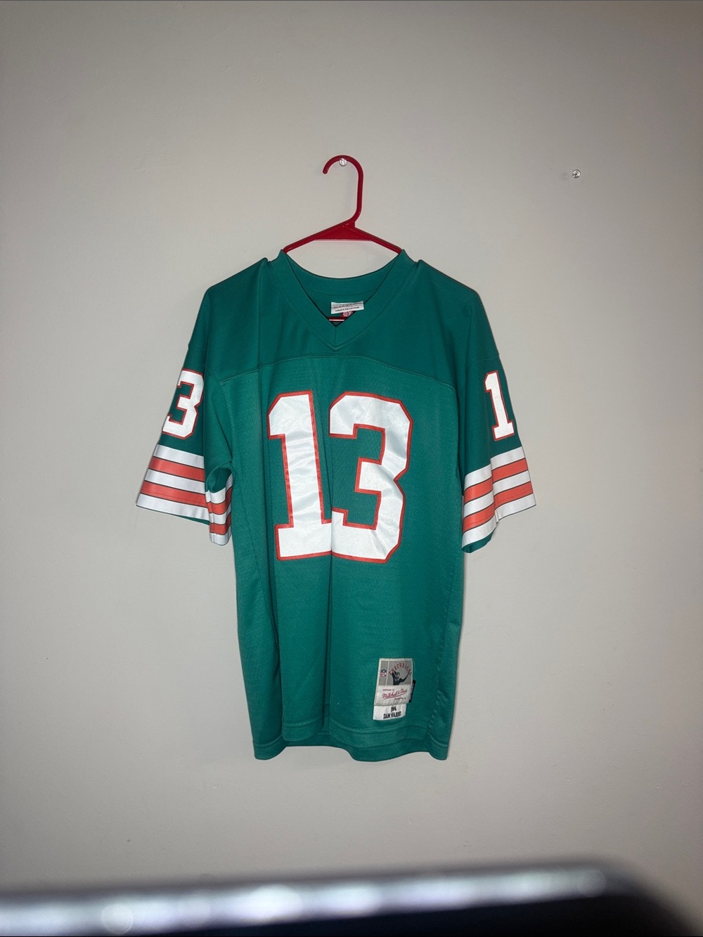 Mitchell & Ness Teal Dan Marino Throwback Jersey